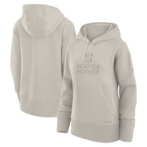 Fanatics Cream Seattle Kraken Authentic Pro Hoodie